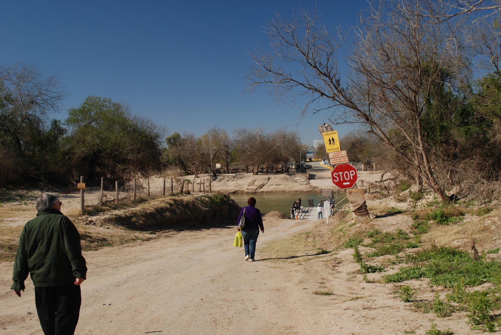On The Rio Grande Los Ebanos, Texas