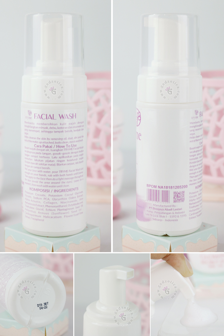 Review Tryme Facial Wash