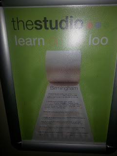 Learn on the Loo: Birmingham Facts on a Toilet Door