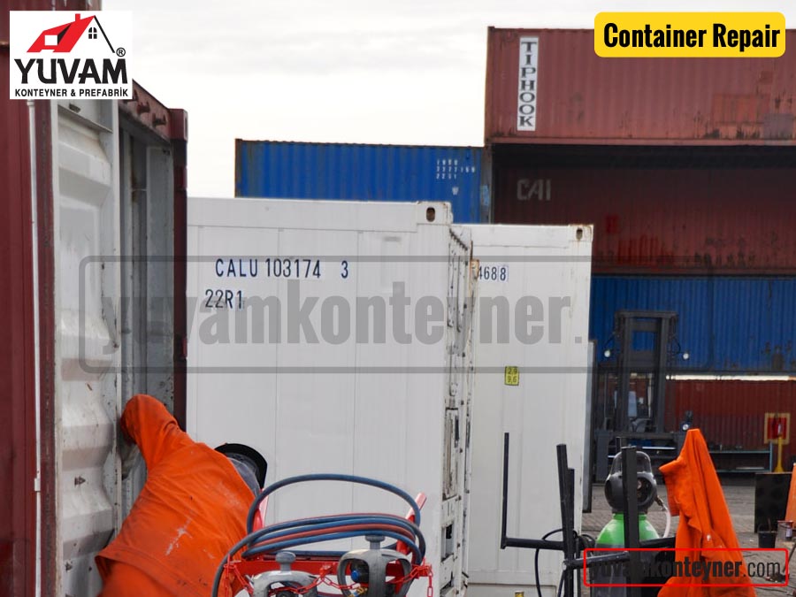 Container Repair And Maintenance - Yuvam Container, Prefabricated