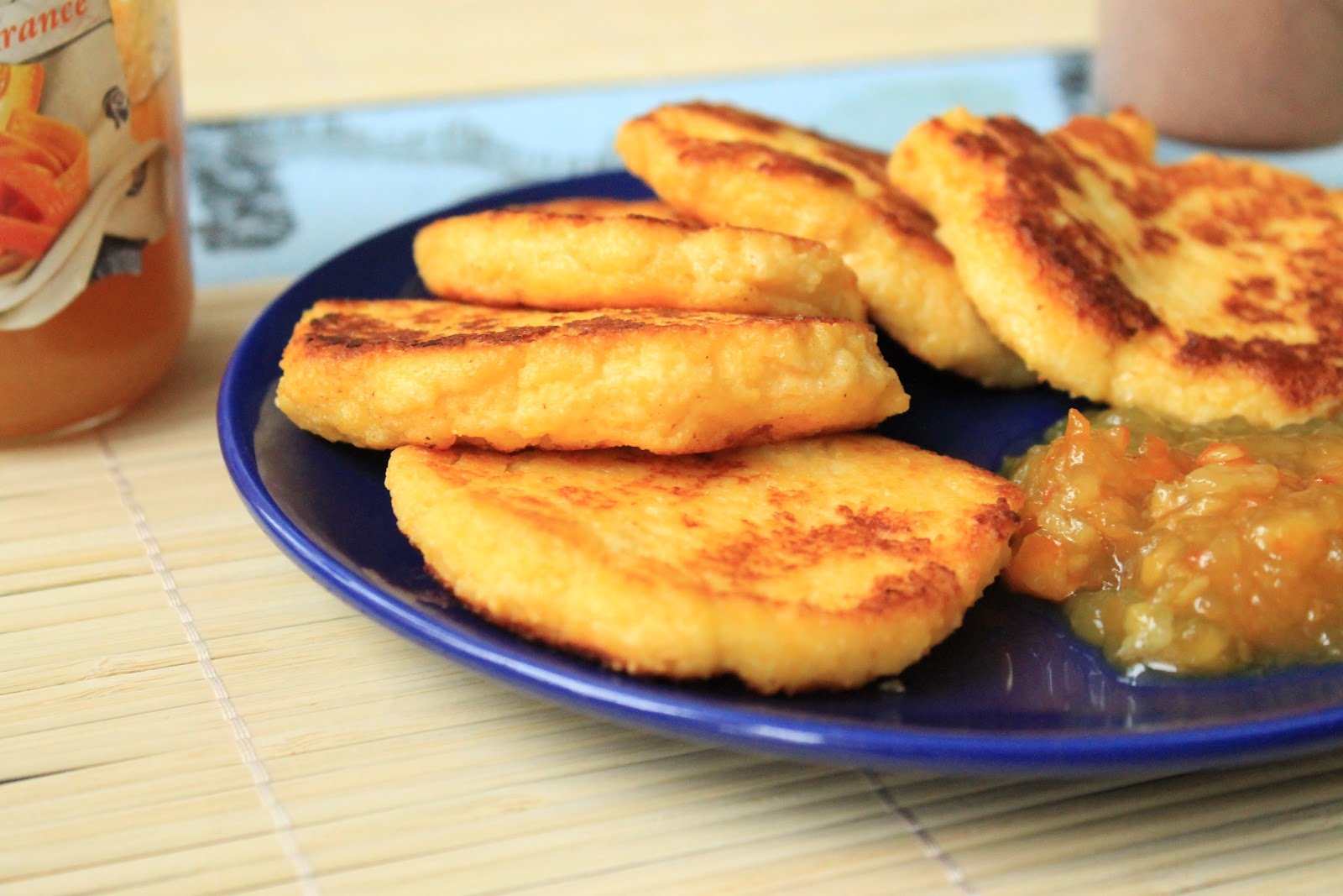 Ja Tu Gotuję! Złote placuszki z kaszy kukurydzianej na niedzielne