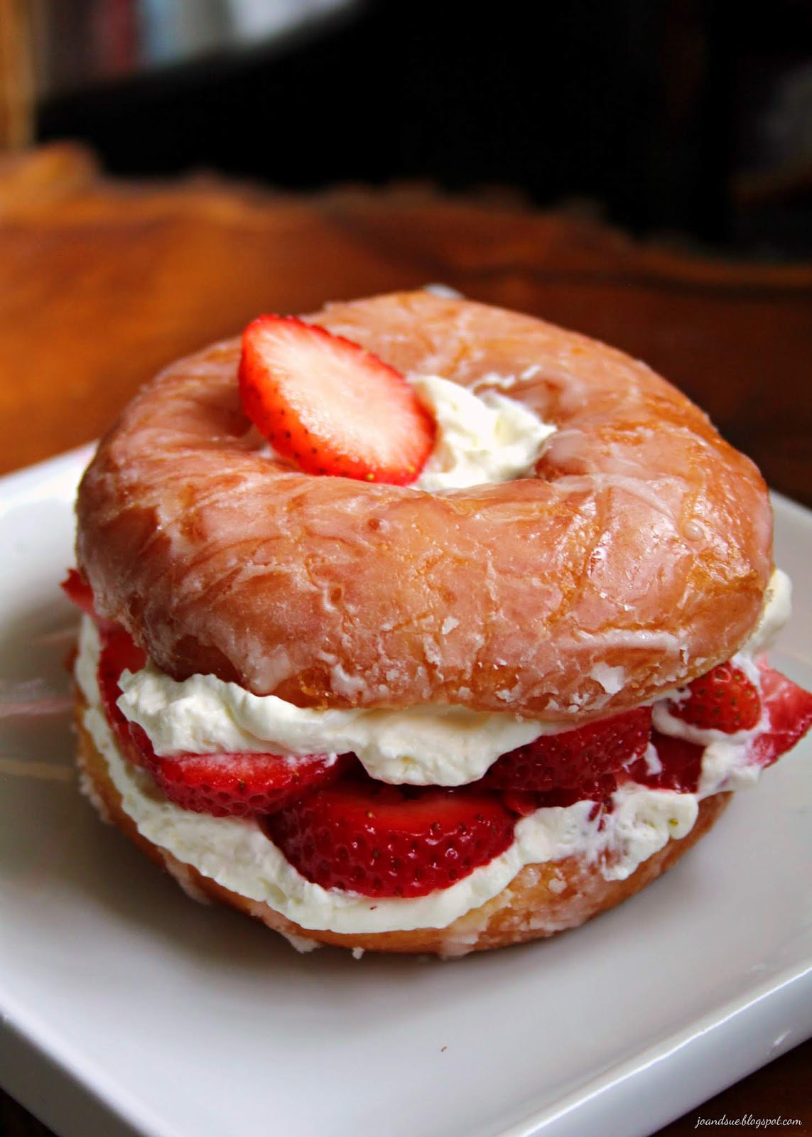 Jo and Sue Big Batch Strawberry Shortcake Donuts