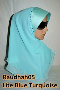 Chiffon 2 Layer Diamond "Raudhah"