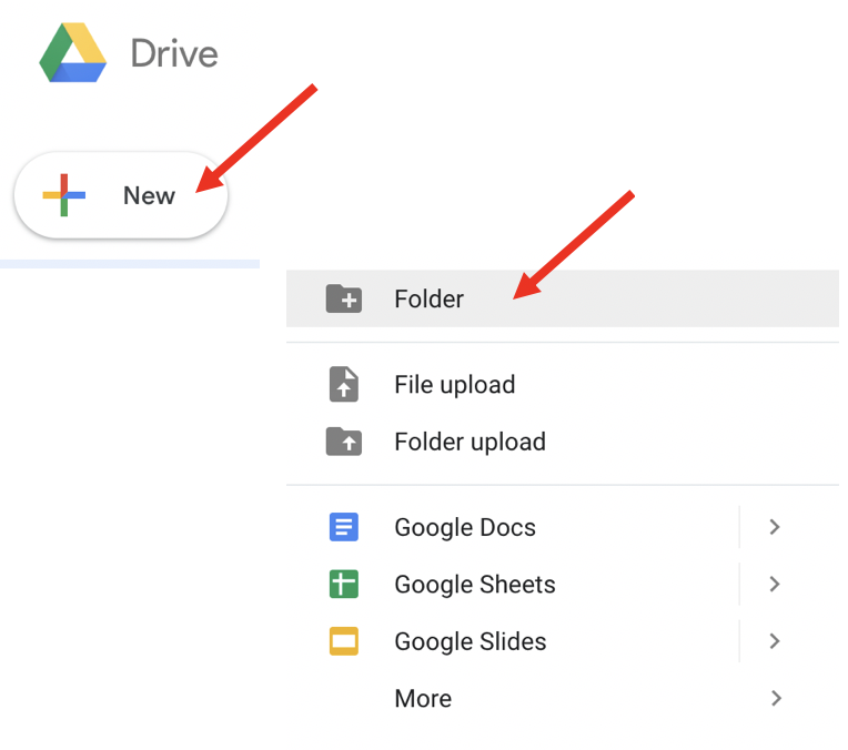 I use SEVERAL Google Classrooms and would like to use a folder