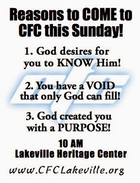 COME THIS SUNDAY!