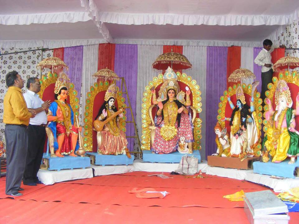 Varanasi View Lakshmi Puja celebrated in Varanasi