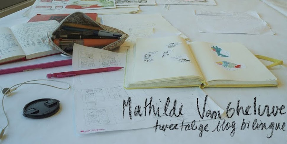MVG - Mathilde Van Gheluwe - Blog bilingue - Illustratrice