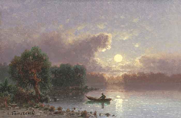 Landscape Paintings by Aleksander Świeszewski ( 1839- 1895)