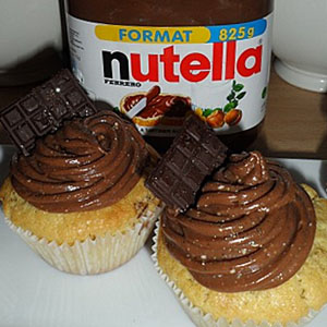 Cupcakes de Nutella®... Unos Cupcakes de... ¡¡¡NUTELLA®!!! ¡¿Algo más tengo que decir?!