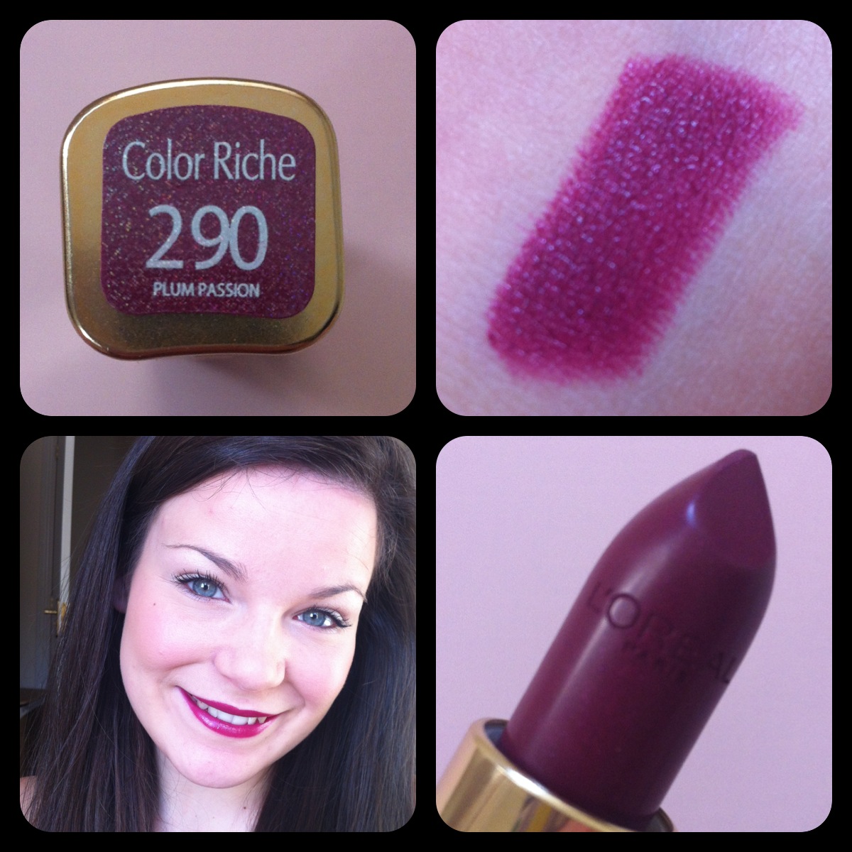 Peonies and sweet peas: L'Oreal Color Riche - Plum Passion