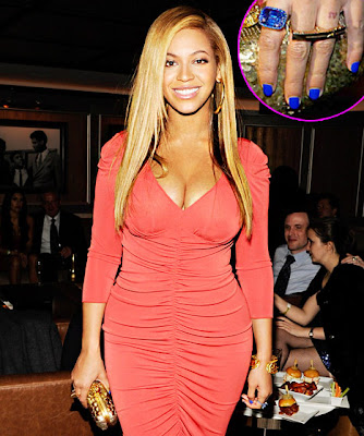 Beyonce Nice In Blue Sapphire Ring1