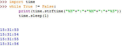 การดึงเวลามาแสดงใน Python 3 ~ Python 3
