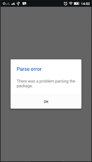 There Was a Problem Parsing the Package In Xamarin Android