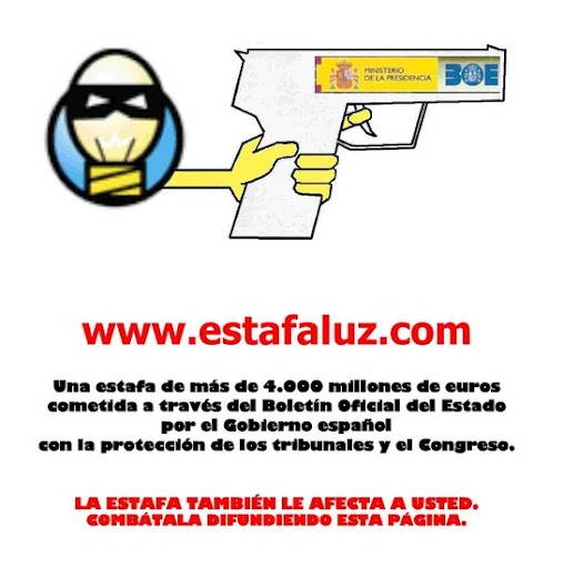 Resultado de imagen de Así roban las eléctricas y el gobierno a las familias españolas (2)