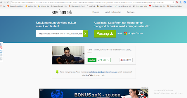 Cara Download Video Youtube di Laptop Tanpa Aplikasi Cara Download Video Youtube di Laptop Tanpa Aplikasi
