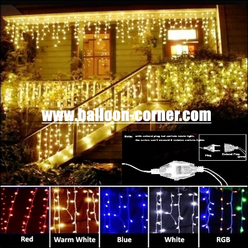 LED Curtain Lights / Lampu Tirai LED (MURAH)