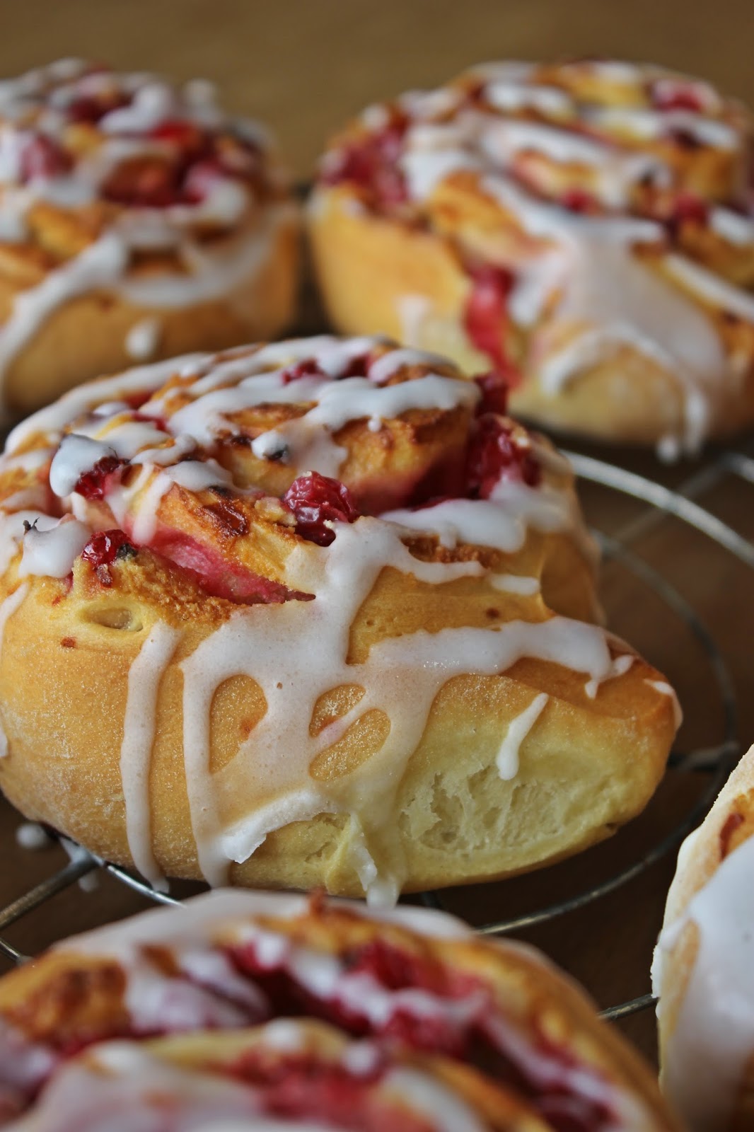Gourmandises végétariennes: Johannisbeer-Marzipan-Schnecken