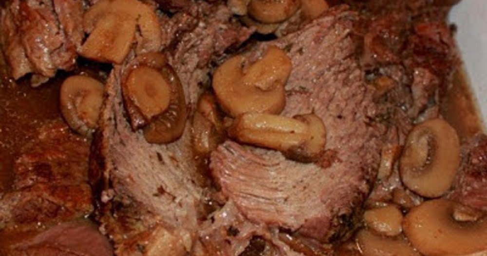 Crockpot Beef Roast with Marsala Gravy What's Cookin' Italian Style