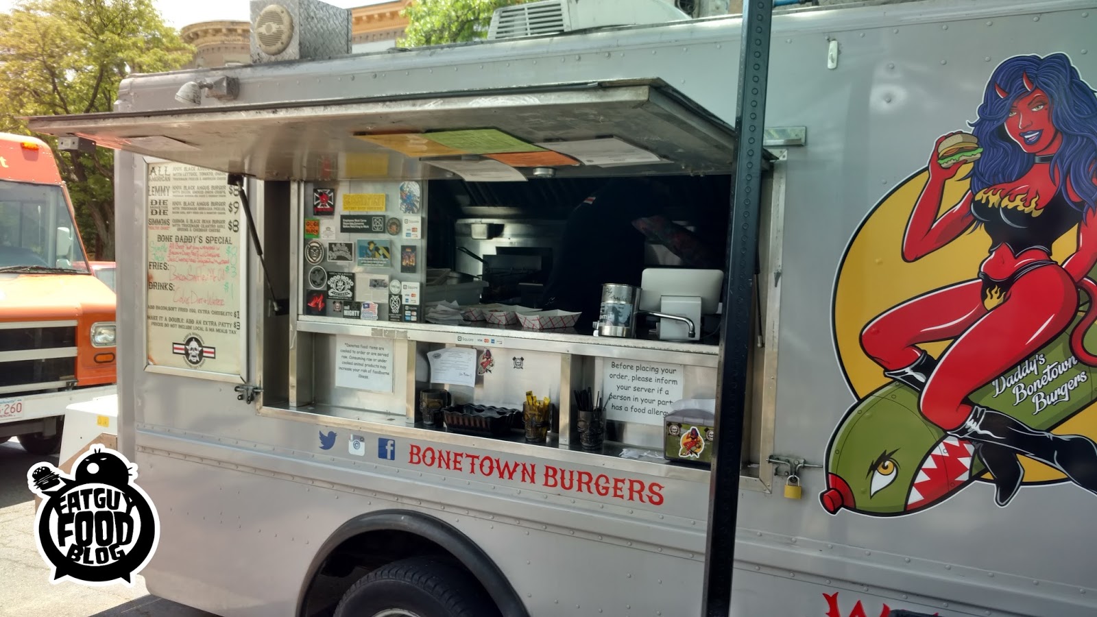FATGUYFOODBLOG DADDY'S BURGERS FOOD TRUCK BOSTON, MA