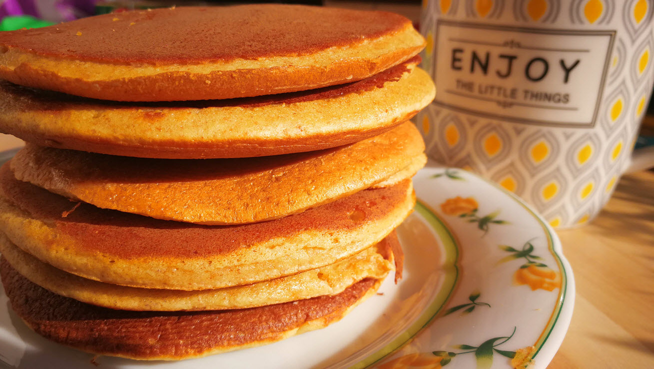 Panquecas de aveia, super fofas - O cantinho da Isabel