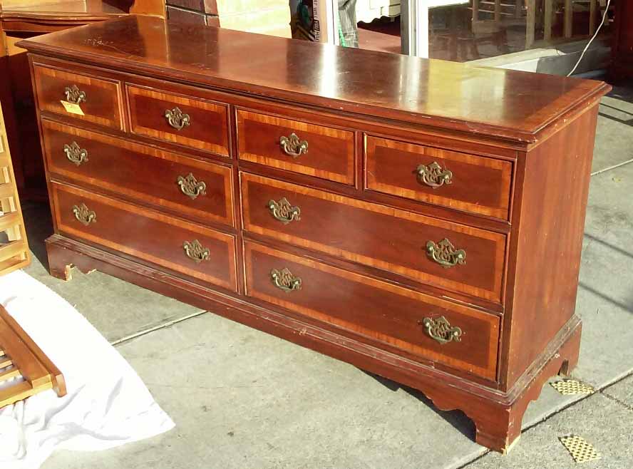 UHURU FURNITURE & COLLECTIBLES SOLD **REDUCED** Mahogany Dresser with