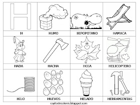 Rayito de Colores: Alfabeto en palabras de la A a la Z