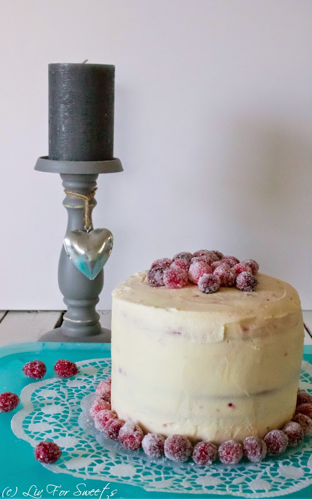 Liv For Sweets: Cranberry-Torte mit Zitronen-Frischkäse-Frosting Liv For Sweets: Cranberry-Torte mit Zitronen-Frischkäse-Frosting