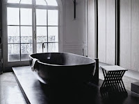 Những thiết kế phòng tắm đẹp với tone màu đen chủ đạo