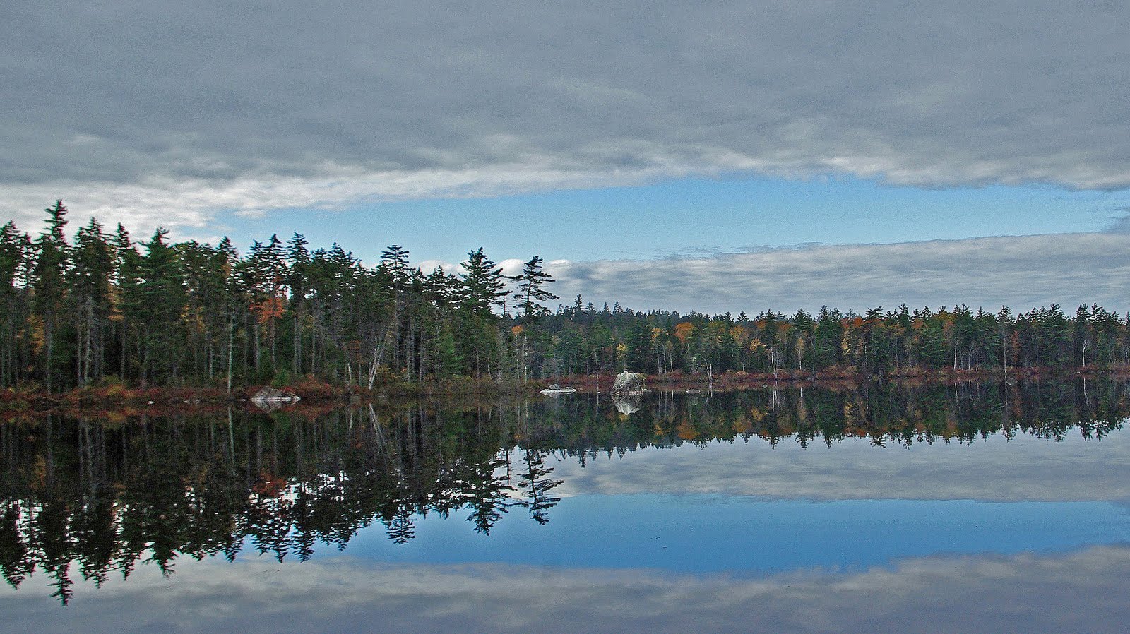 Hiking in Maine with Kelley 10/22/11 Caribou Mountain