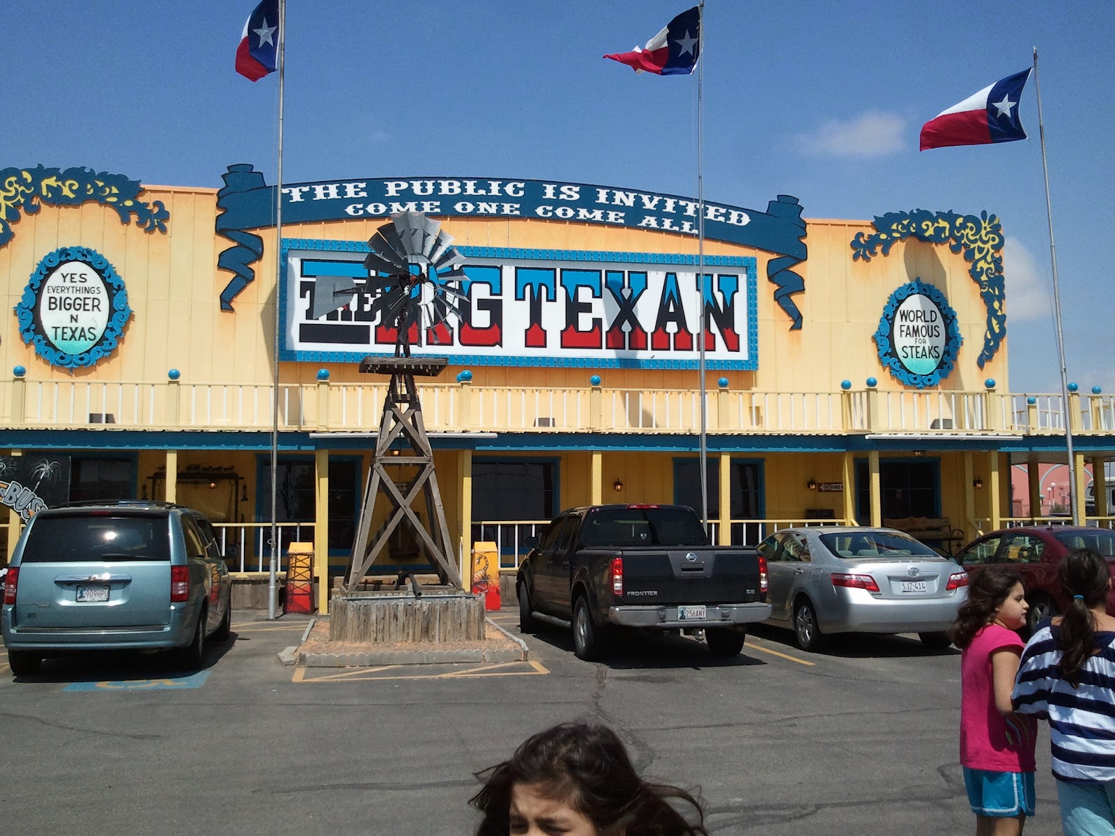 Arellano family The Big Cross, Groom, TX and The Big Texan, Amarillo, TX