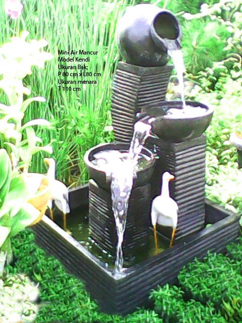 Membuat Taman Minimalis Air Mancur Di Rumah - Taman Minimalis Di Rumah