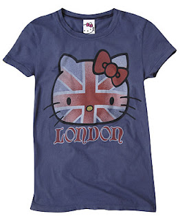 Hello Kitty London England Tshirt