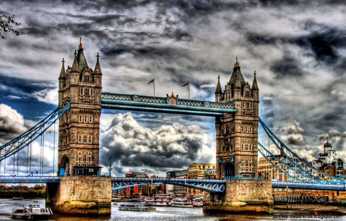 London Bridge Tower Clouds
