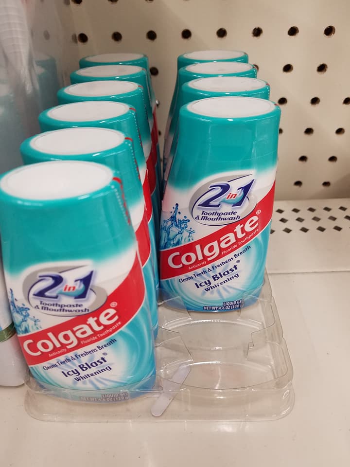 Dollar Tree 50 Cent Colgate 2in1 Toothpaste & Mouthwash!