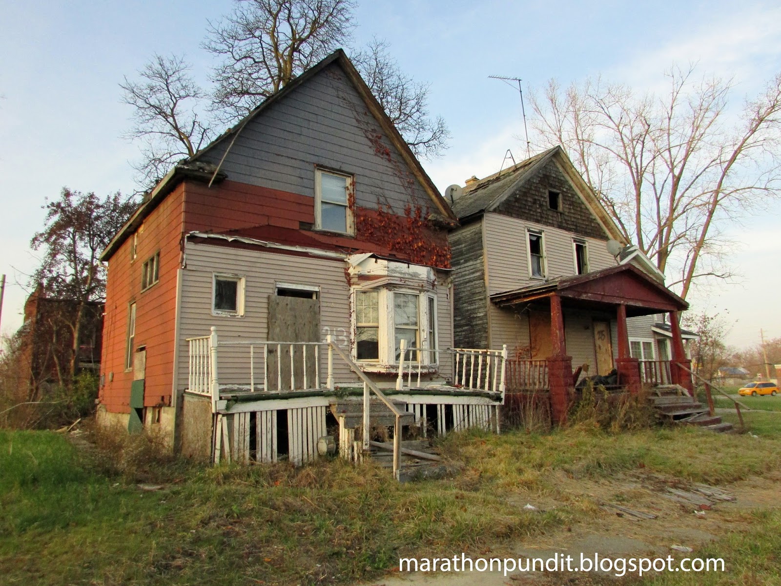Marathon Pundit The abandoned homes of Highland Park, Michigan