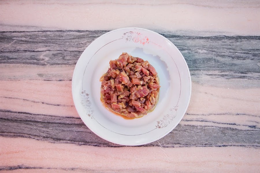 Tartar de atún y aguacate