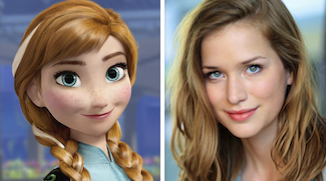 Foto Putri Anna Film Frozen Gambar Pemain Asli Dunia Nyata 