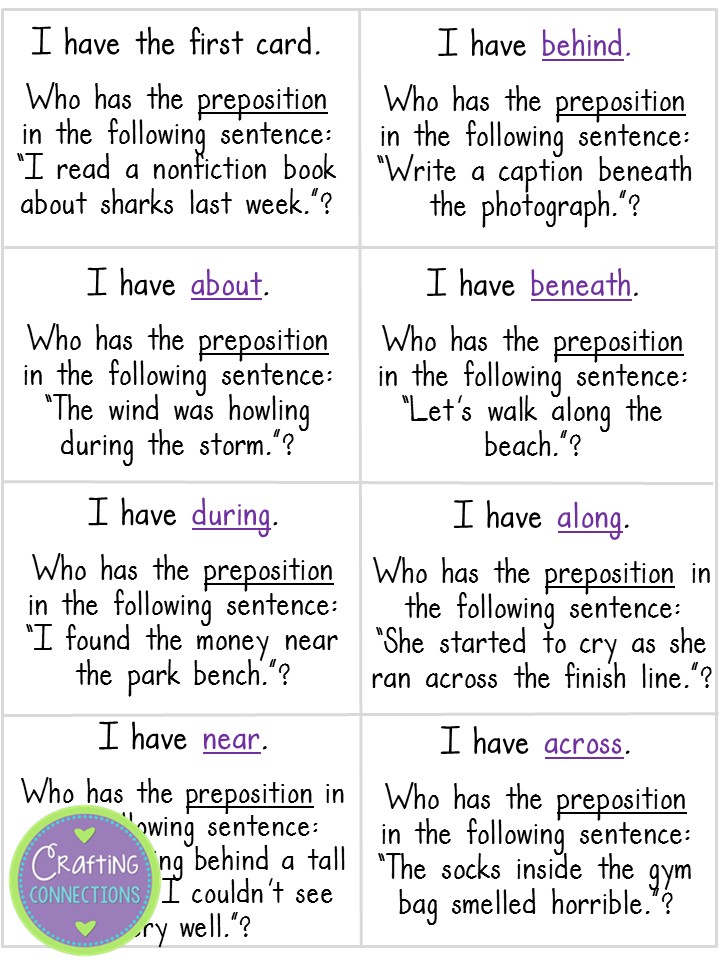 Free Grammar Games Crafting Connections free-grammar-games-crafting-connections