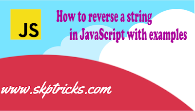 How to reverse a string in JavaScript