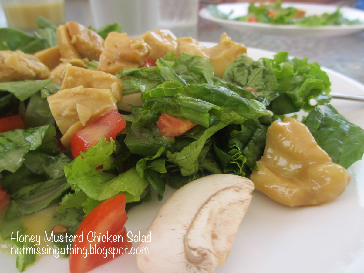 Not Missing a Thing! Allergy Friendly Cooking Honey Mustard Chicken Salad {gluten, dairy and
