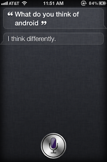 Siri: What do you think of Android?