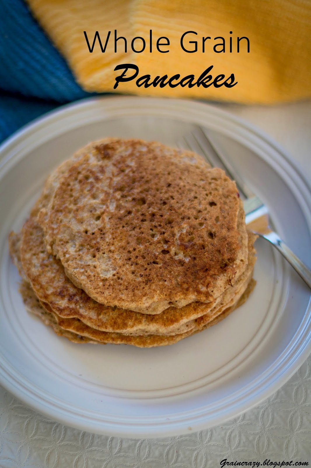 Grain Crazy Whole Grain Pancakes (My new favorite)