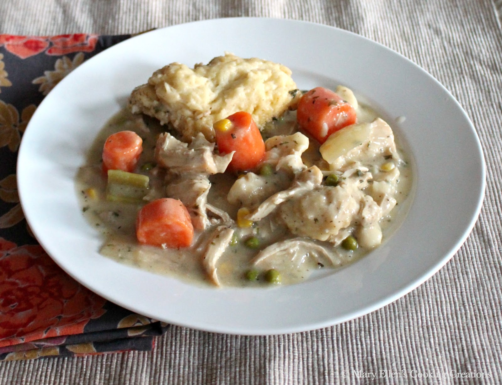 Mary Ellen's Cooking Creations Chicken and Dumplings
