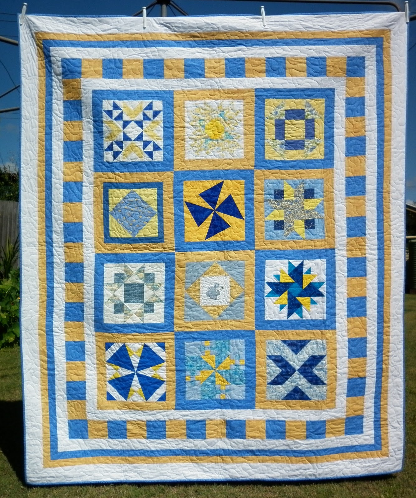 Quilting block swaps Australia Sharing another finished swap quilt