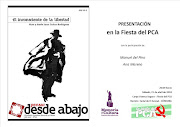Presentación en Córdoba, Fiesta del PCA, de 'Pensar desde abajo' dedicado a Juan Carlos Rodríguez