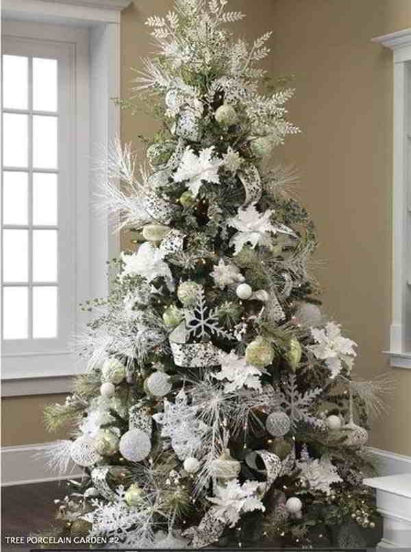 árvore de natal tema elegante