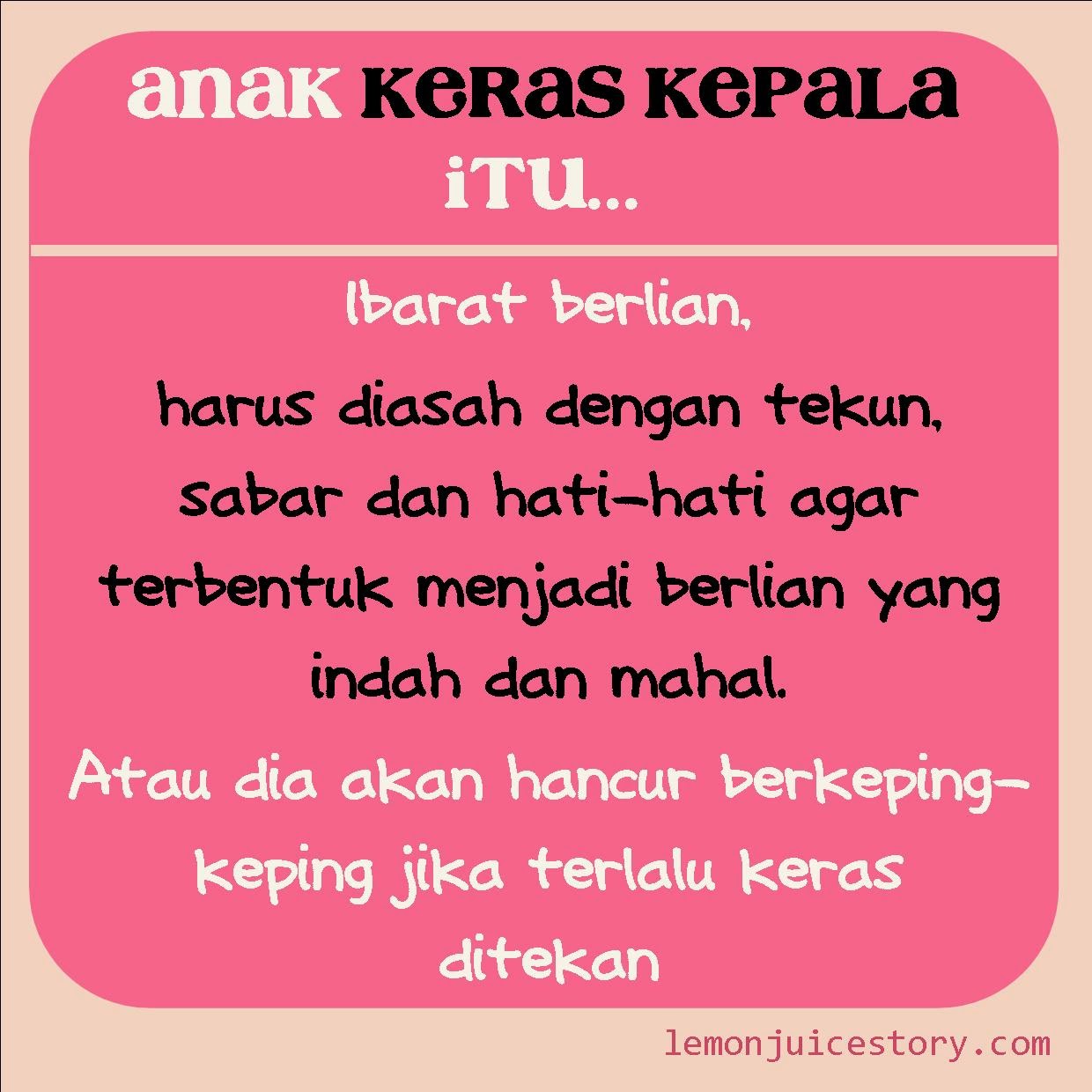 Berdamai Dengan Si Berlian Yang Keras Hati Dan Keras Kepala Lemon Juice Story<script async src=