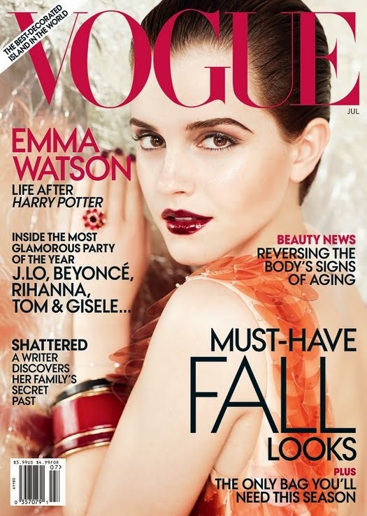 emma watson vogue 2011 shoot. Emma Watson // Vogue Magazine