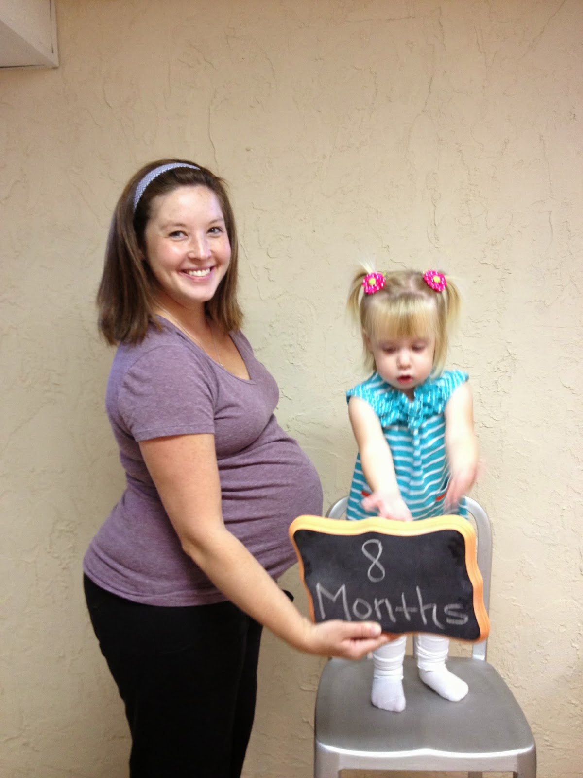 Keeping Up with the Buckners: 8 Months Pregnant