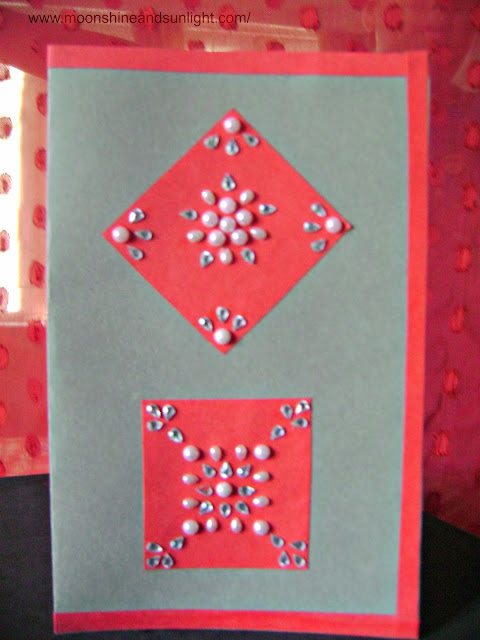 diwali handmade card